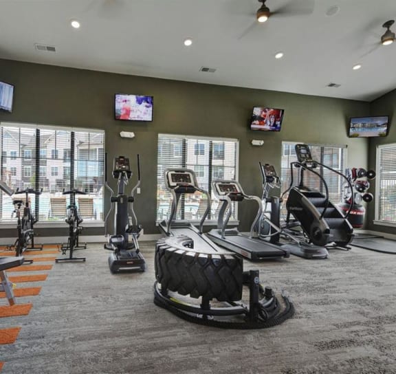 High-Tech Fitness Center at Watermark at Harvest Junction, Colorado, 80501