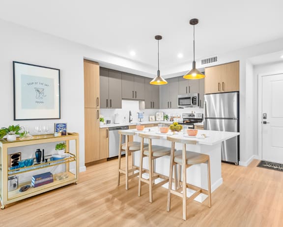 Chef-Style Kitchens at The Marc Luxury Apts in Palm Beach County FL