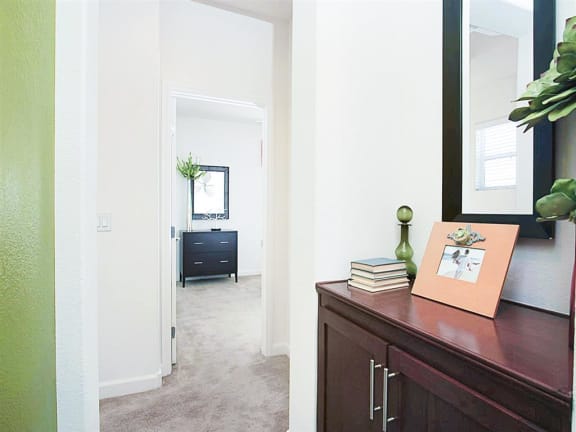 Spacious hallways and bedrooms at The Croix Townhomes in Henderson, NV offers 2 and 3 bedroom Townhomes!