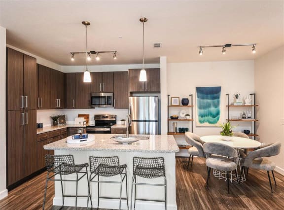Chef-Style Kitchens at The Morgan Luxury Apartments in Orlando, FL