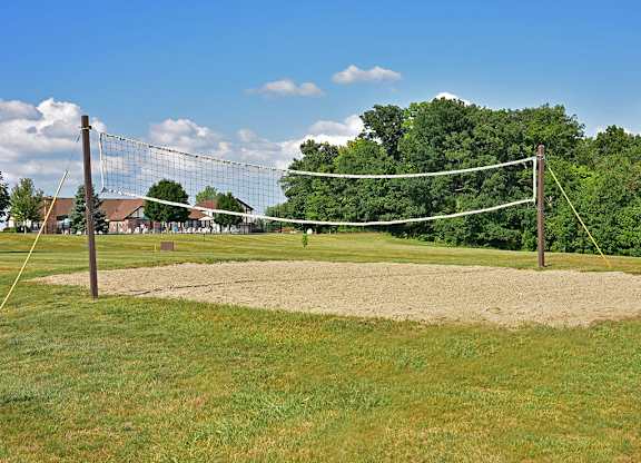 Sand Volleyball Court at Thornridge Apartments, Michigan