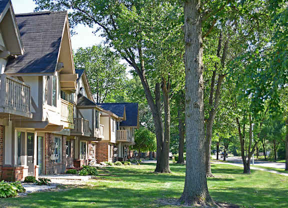 Wooded Setting at Woodland Place, Midland, Michigan