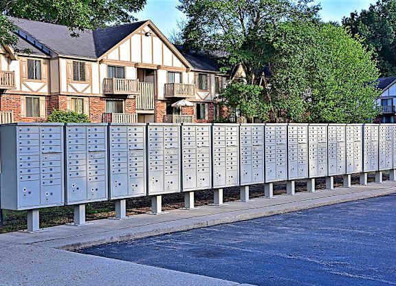 Mailboxes at Woodland Place, Midland, MI, 48640
