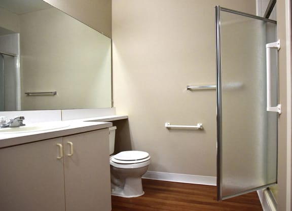 Glass Enclosed Shower at Windsor Place, Davison