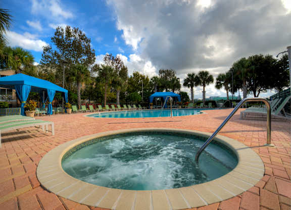 The refreshing pool and outdoor spa are great ways to start or end your day.