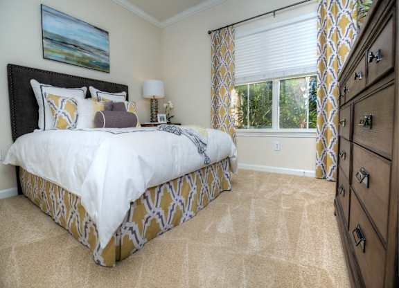 Enjoy wall-to-wall carpeting in all bedrooms.