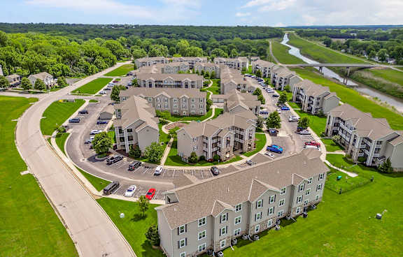 Aerial View of Woodland Park