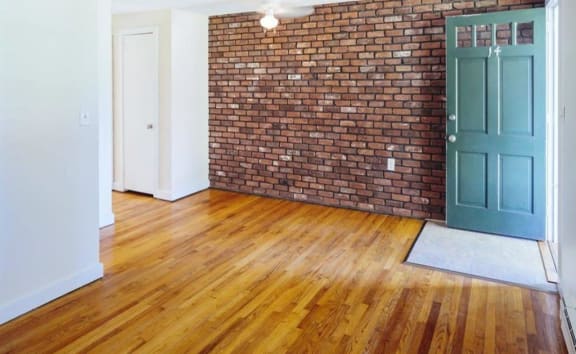 apartment interior with hardwood floors  at Pinney Brook, Ellington