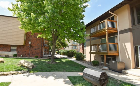 our apartments have private patio/balcony in select apartments