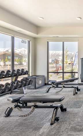 Fully Equipped Gym at Residences at Homestead