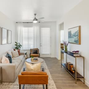 Living Area at The Veridian in Syracuse, UT