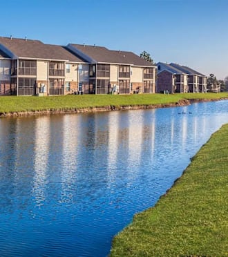 Property lake view apartments at Bexley Village, Greenwood