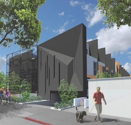 Exterior Rendor  at Lido Apartments - 4025 Grandview, Culver City, CA, 90066
