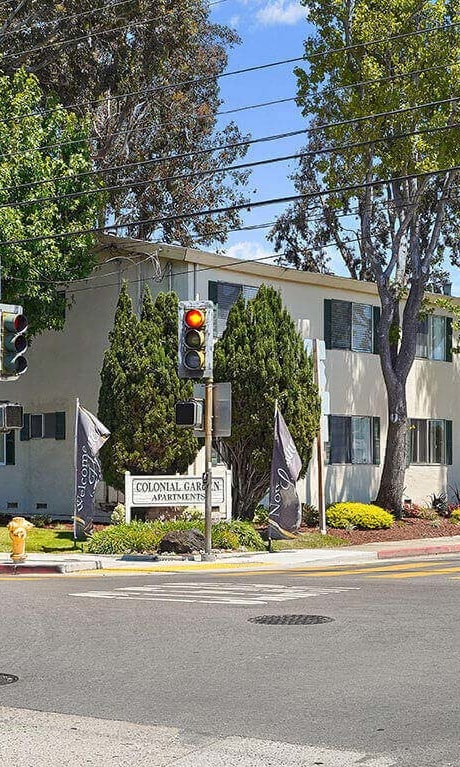 Street at Colonial Garden Apartments, San Mateo, 94401