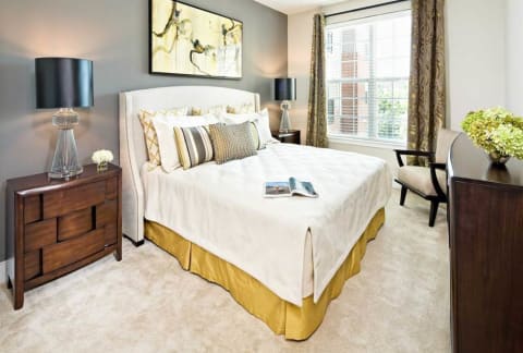 Comfortable Bedroom at Hidden Creek, Maryland, 20877