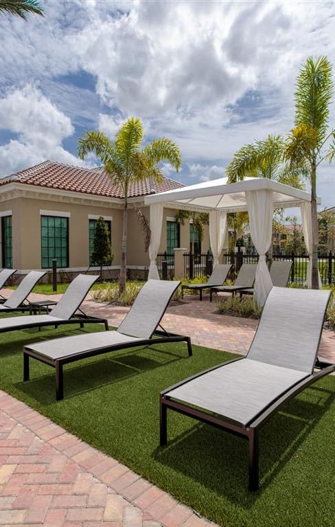 Private Poolside Cabanas at The Atlantic Palms at Tradition, Port St Lucie, 34987