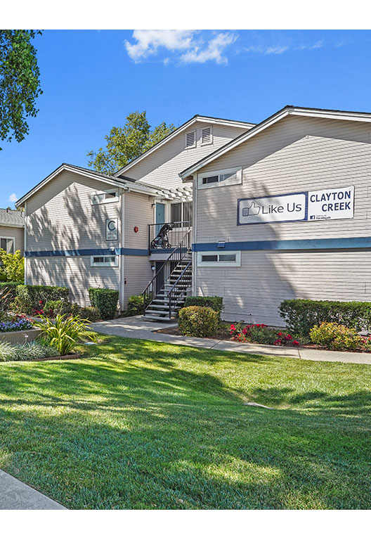 Entrance at Clayton Creek Apartments