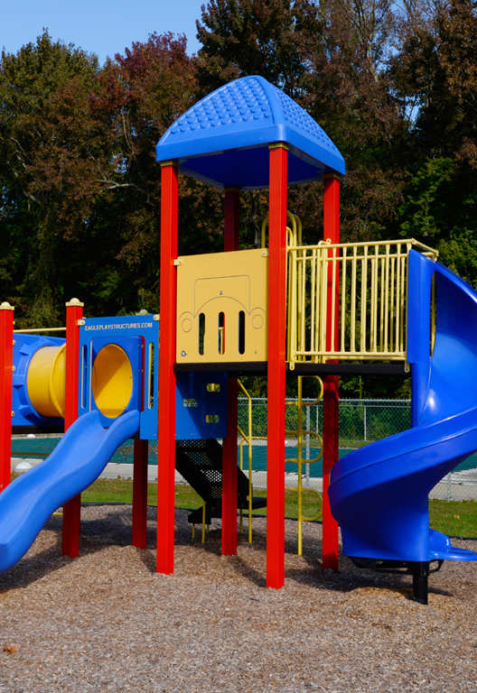 Play area at Woodsdale Apartments, Maryland