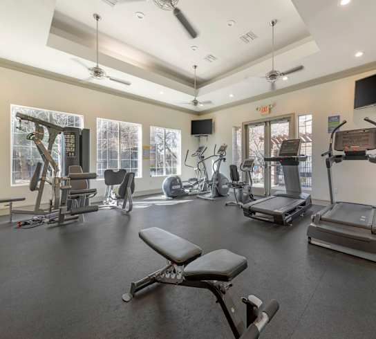 Cardio Space in Gym at Indigo Creek, CO