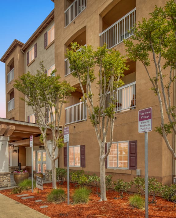 Exterior at Hayward Village Senior Apartments