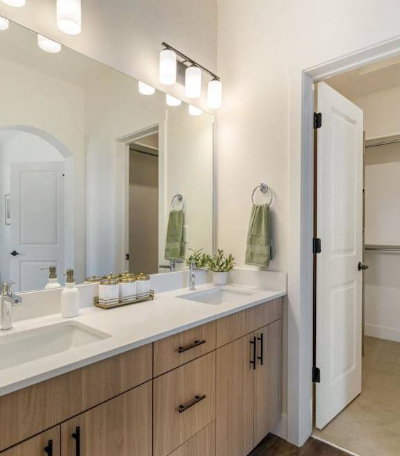 Bedroom with Closet at Orchard Park Townhomes, Idaho Falls