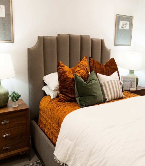 Modern Bedroom at Parc on 5th II American Fork, UT