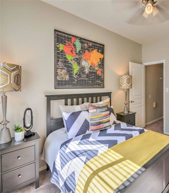 spacious bedrooms at the preserve at polo ridge at The Atlantic Mansfield, Mansfield, Texas