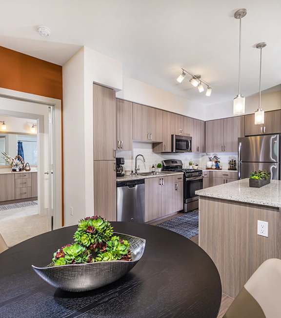 Modern living room at 808 West in San Jose CA