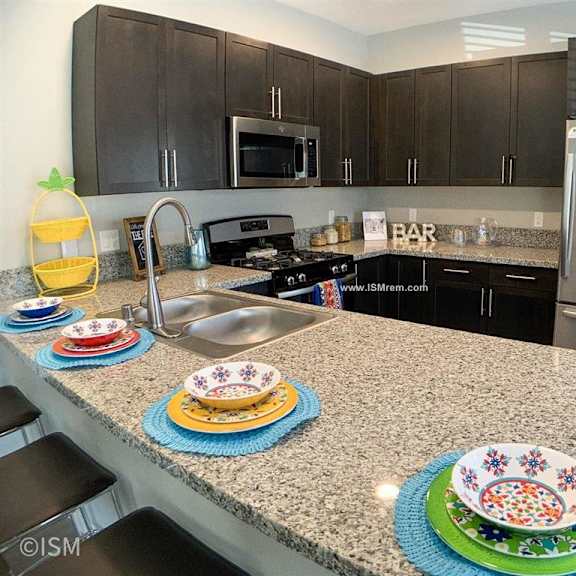 Granite Countertop at The Edge, Chico, California