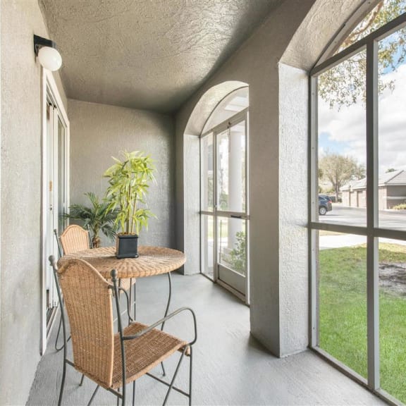 Screened In Patio at The Parkway at Hunters Creek, Orlando, 32837