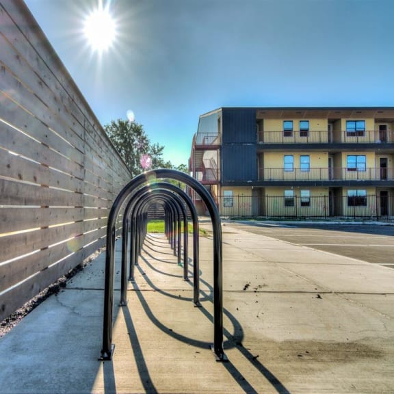 Bike Racks at Aviator at Brooks, San Antonio