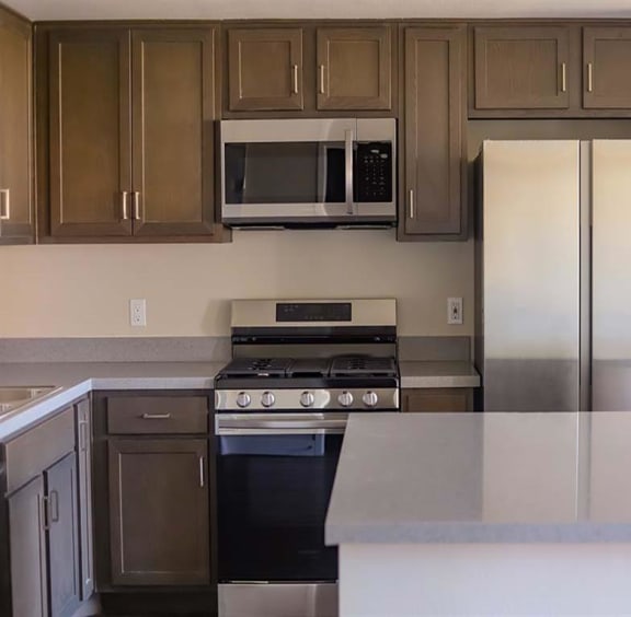 Kitchen at Loma Villas Apartments, San Bernardino, CA