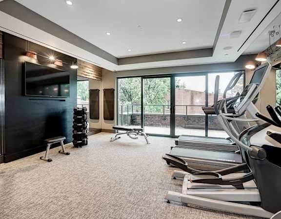 Gym at Coda on H Apartments, District of Columbia 20002