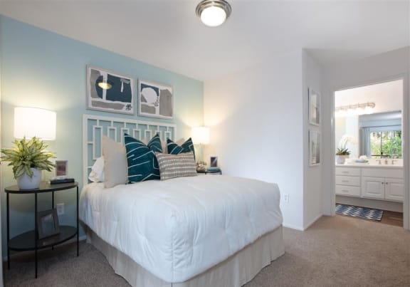 bedroom at St. Moritz Apartments,Aliso Viejo, California