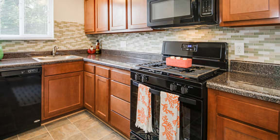 Kitchen at Conway Garden Apartments in Williamsburg VA