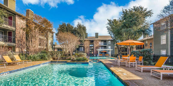 Pool at Newport Apartments, Texas, 75062