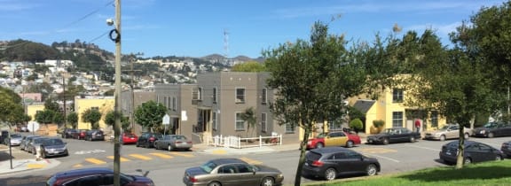 the building in which the apartment is located