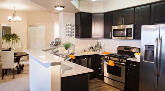 Kitchen l Apartments in El Dorado Hills, CA l Lesarra Apartments
