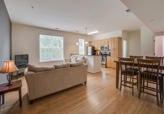 Dining Kitchen And Living at Festival Park Plaza, Virginia, 23831