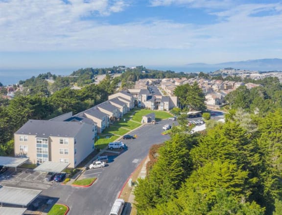 Aerial View at Skyline Heights LLC, Daly City, CA