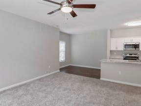 New Carpet and Flooring in Renovated Apartments