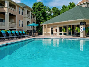 Pool 7 at Mayfaire Apartments in Raleigh NC