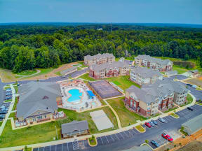 Village at McCullers Walk aerial community photo