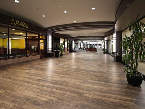 Brand New Hard Surface Flooring in 1st Floor Mall Area, at Reserve Square, Cleveland, OH