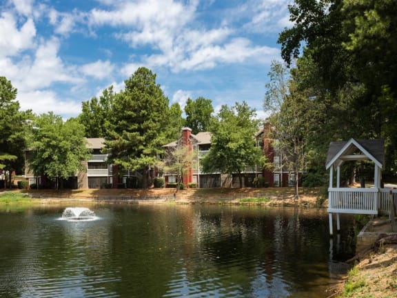 Harris Pond Apartments in Charlotte NC pond