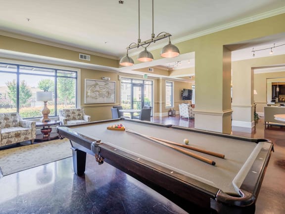 Pool table  at Amberleigh Bluff, Knoxville, 37922