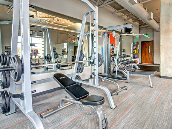 lifting equipment at Link + Mural, Washington, 98126