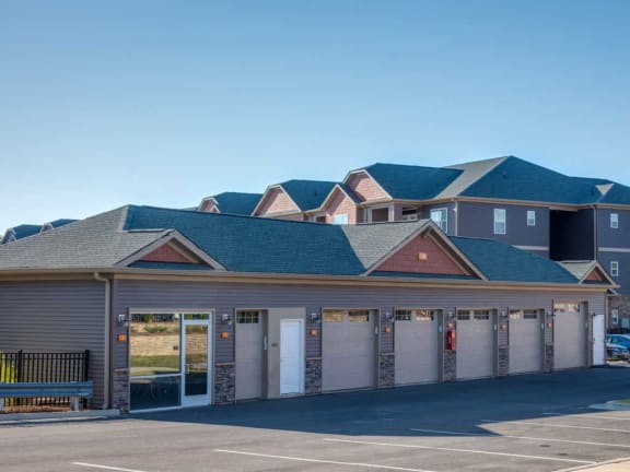 Private Parking Garages Available at Evolve at Tega Cay, Fort Mill, SC, 29708
