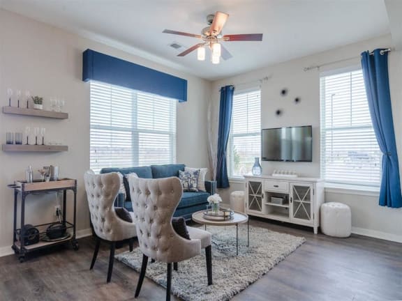 Living Room at Watermark on Twenty Mile, Colorado