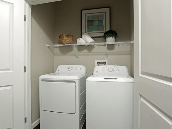 Washer and dryer